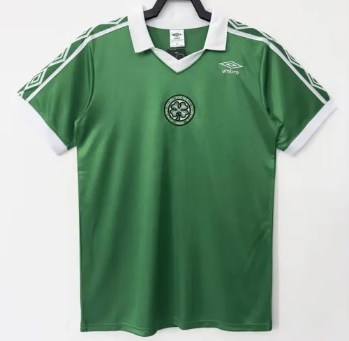 1980 Celtic Away Green Retro Soccer Jersey