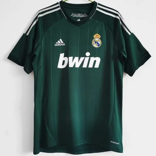 2012-2013 RMA Third Green Retro Soccer Jersey