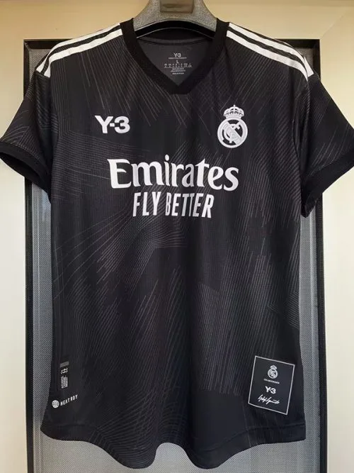 2022 RMA Fourth Y-3 Black Fans Soccer Jersey