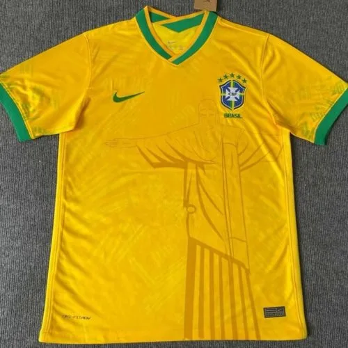 22-23 Brazil Special Edition Yellow Training Soccer Jersey
