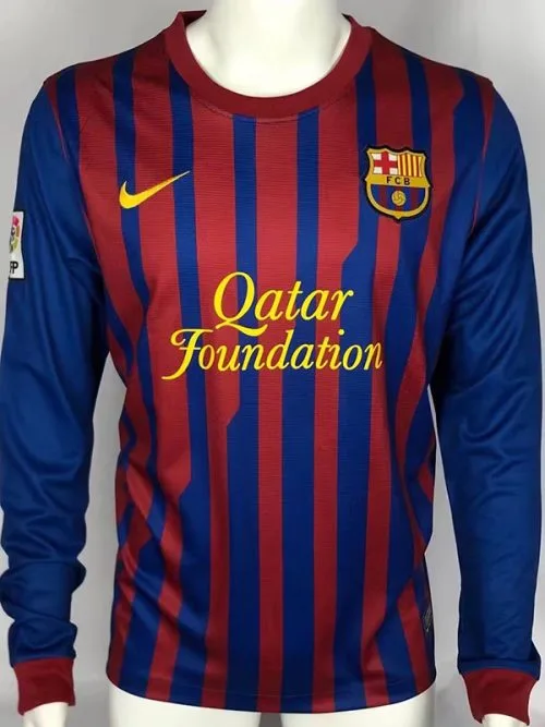 2011-2012 BAR Home Long Sleeve Retro Soccer Jersey