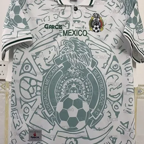 1999-2000 Mexico Away Retro Soccer Jersey
