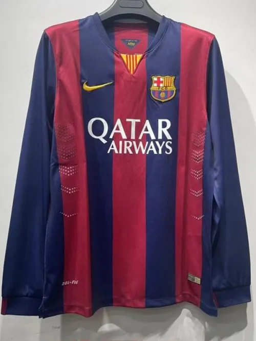 2014-2015 BAR Home Long Sleeve Retro Soccer Jersey