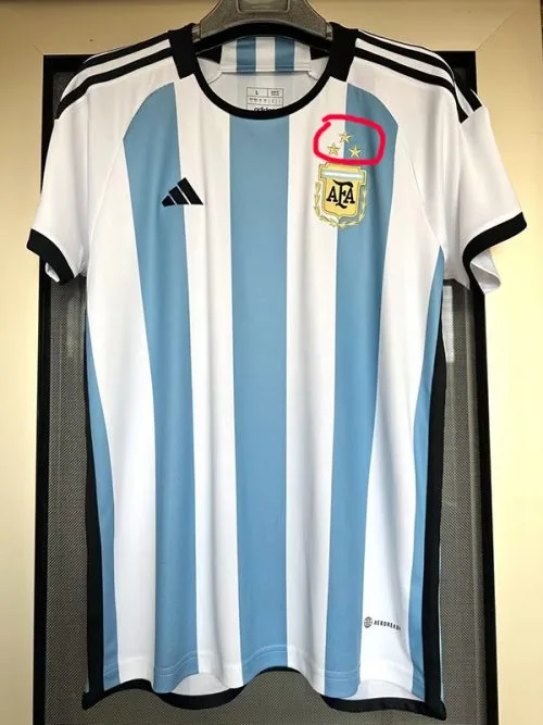 22-23 Argentina Home 3 Stars Fans Soccer Jersey
