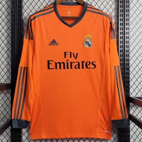 2013-2014 RMA Third Long Sleeve Retro Soccer Jersey
