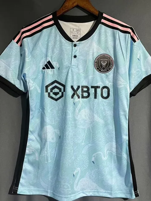 23-24 Inter Miami Light Blue Special Edition Fans Soccer Jersey