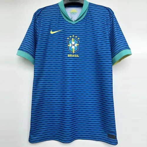 24-25 Brazil Away Fans Soccer Jersey