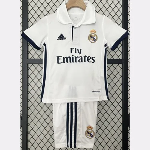 2016-2017 RMA Home Kids Retro Soccer Jersey