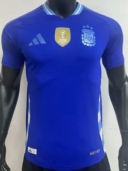 24-25 Argentina Away Player Version Soccer Jersey