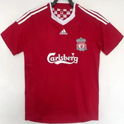 2009-2010 LIV Home Retro Soccer Jersey