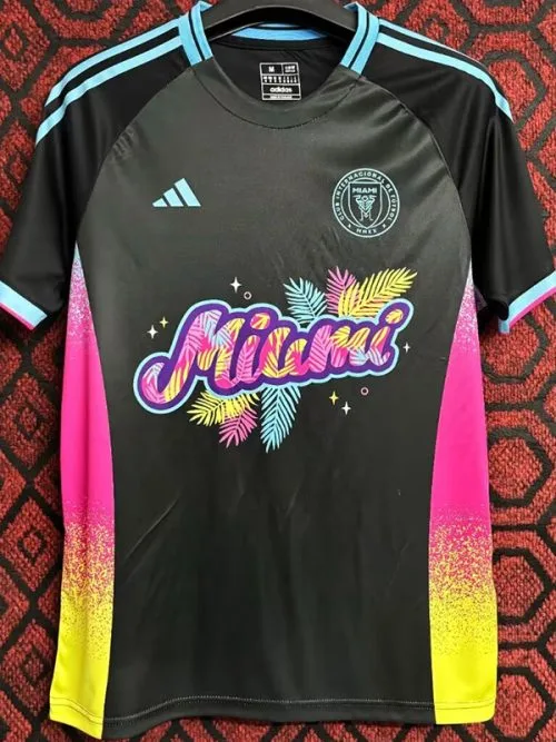 24-25 Inter Miami Black Concept Edition Fans Soccer Jersey