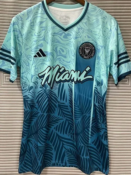 24-25 Inter Miami Light Blue Special Edition Fans Soccer Jersey