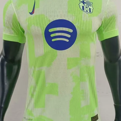 24-25 BAR Third Player Version Soccer Jersey
