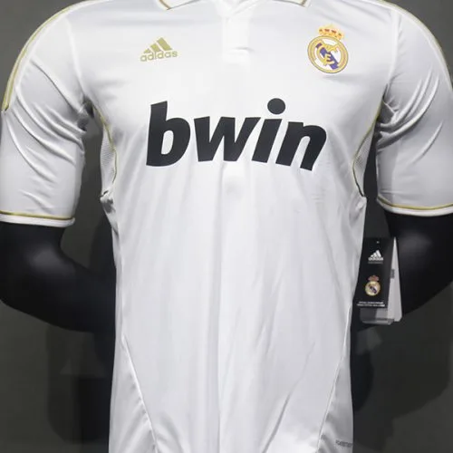 2011-2012 RMA Home Player Version  Retro  Soccer Jersey