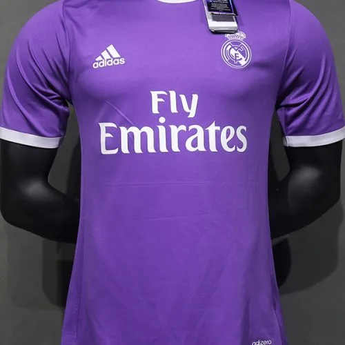 2016-2017 RMA Away Player Version  Retro Soccer Jersey