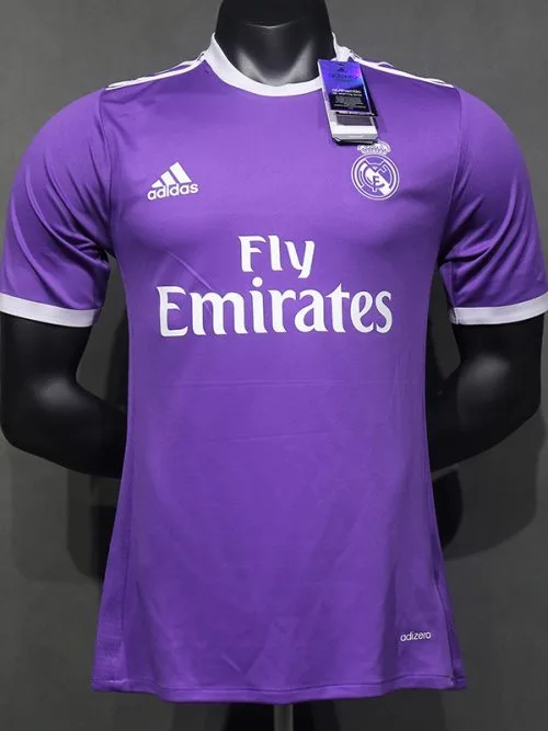 2016-2017 RMA Away Player Version  Retro Soccer Jersey