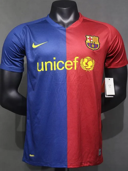 2008-2009 BAR Home Player Version  Retro Soccer Jersey