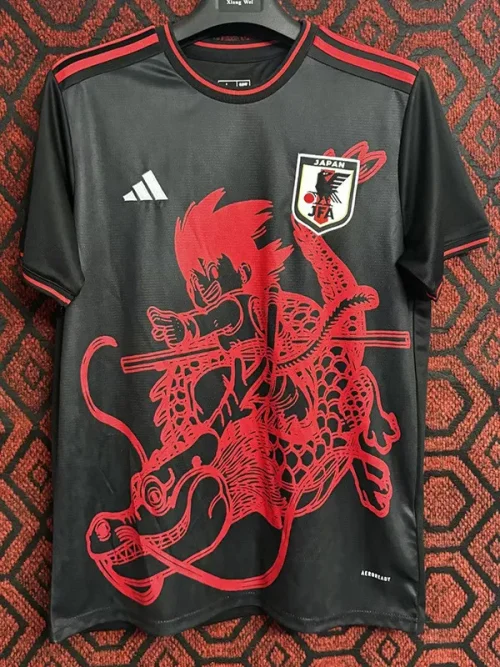 24-25 Japan Black Red Special Edition Fans Soccer Jersey