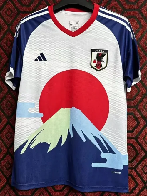24-25 Japan White Blue Special Edition Fans Soccer Jersey