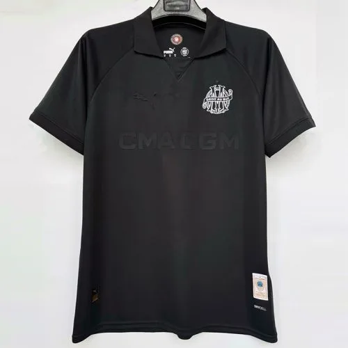 24-25 Marseille Black 125th Anniversary Fans Soccer Jersey