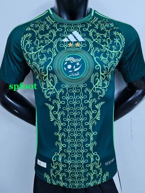 24-25 Algeria Away Player Version Soccer Jersey