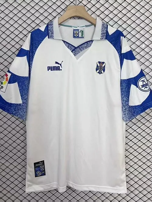 1997-1998 CD Tenerife Home Retro Soccer Jersey