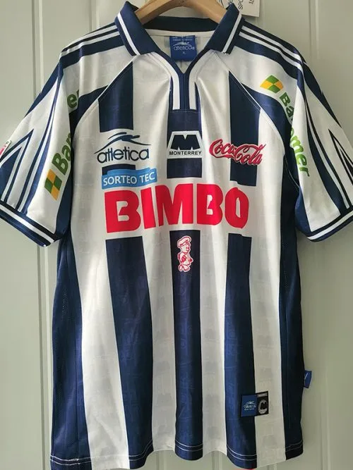 1999-2000 Monterrey Home Retro Soccer Jersey