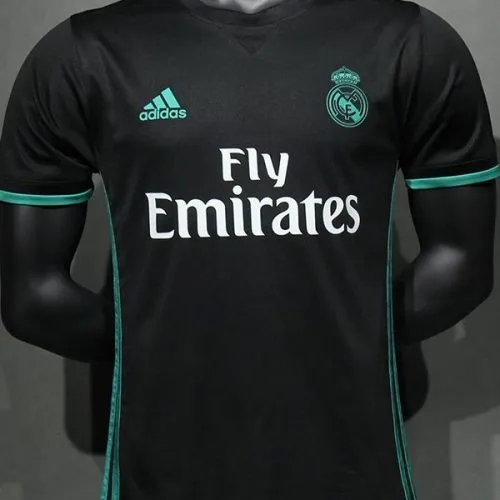 2017-2018 RMA Away Player Version  Retro Soccer Jersey