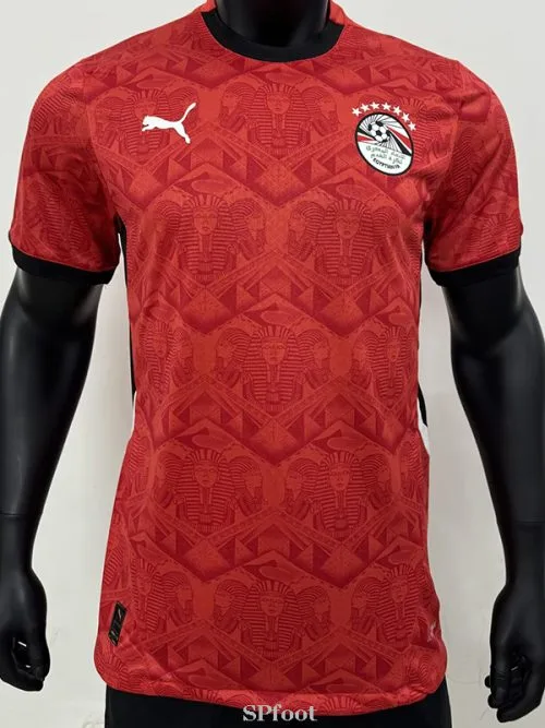 24-25 Egypt Home Player Version Soccer Jersey