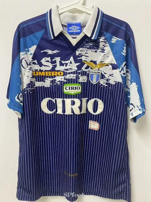 1996-1997 Lazio Away Retro Soccer Jersey