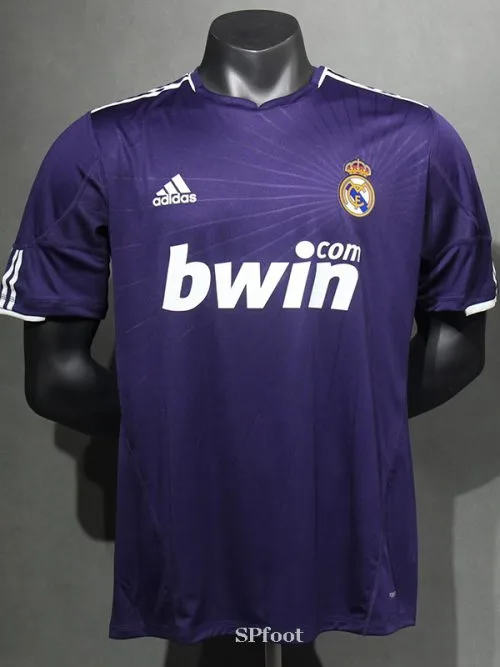 2010-2011 RMA Third Player Version  Retro Soccer Jersey