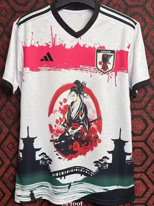 24-25 Japan White Special Edition Fans Soccer Jersey