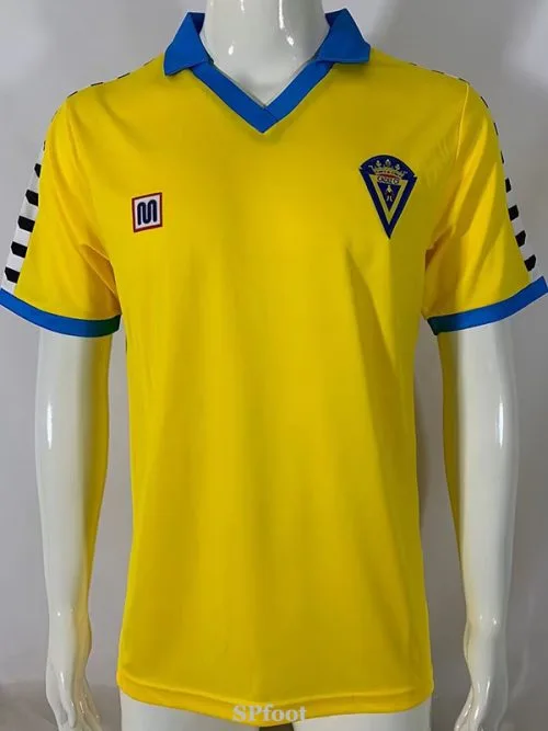 1983-1984 Cadiz Home Retro Soccer Jersey