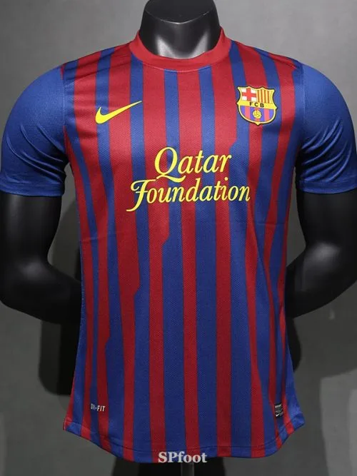 2011-2012 BAR Home Player Version  Retro Soccer Jersey