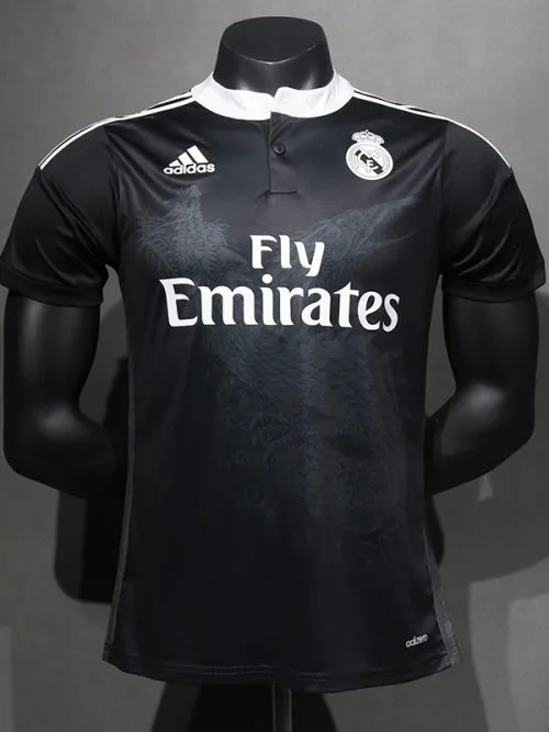 2014-2015 RMA Away Player Version  Retro Soccer Jersey