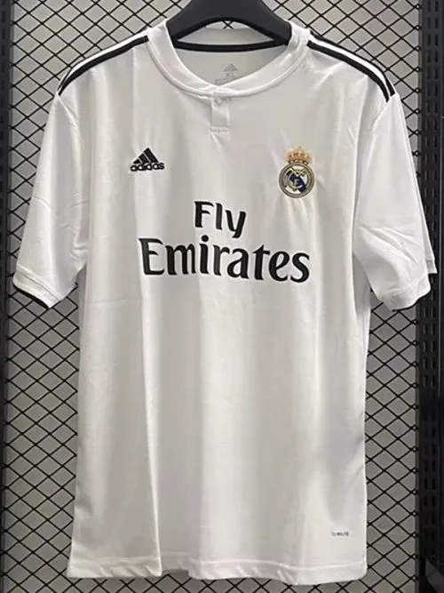 2018-2019 RMA Home Retro Fans Soccer Jersey