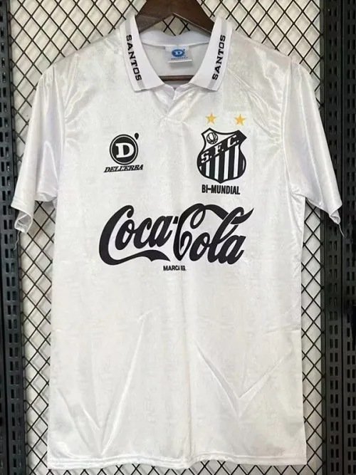 1993-1994 Santos FC Home Retro Soccer Jersey