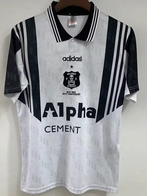1997 Orlando Pirates Home Retro Soccer Jersey