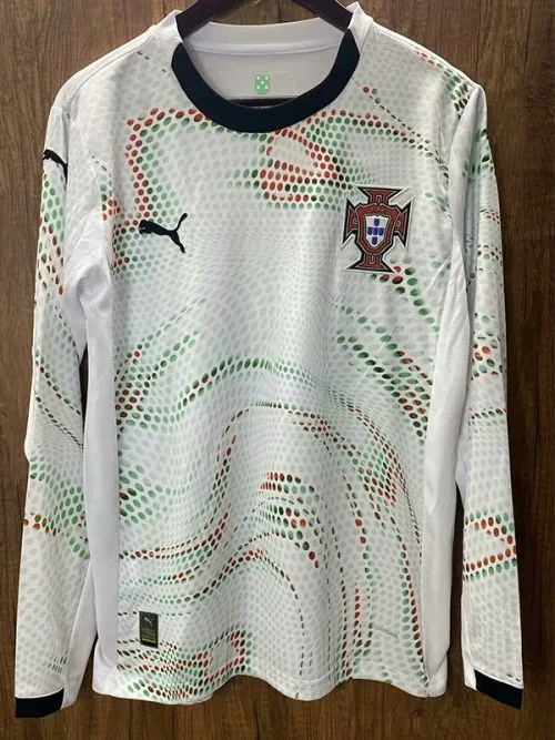 25-26 Portugal Away Long Sleeve Soccer Jersey (PM)
