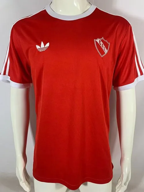 1978 CA Independiente Red Retro Soccer Jersey