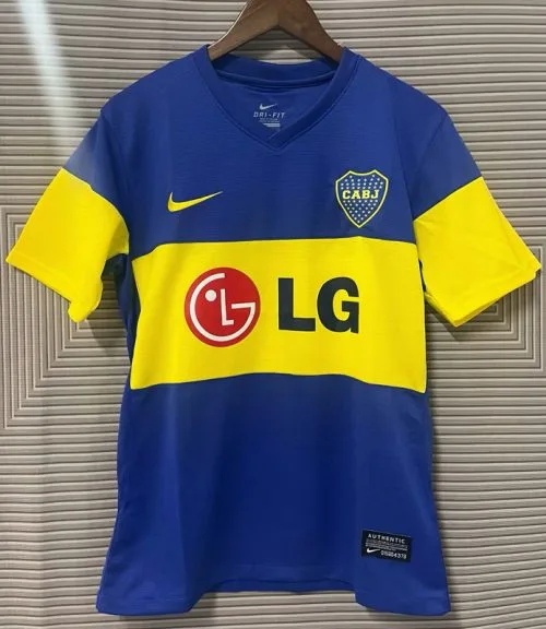 2011-2012 Boca Juniors Home Retro Soccer Jersey