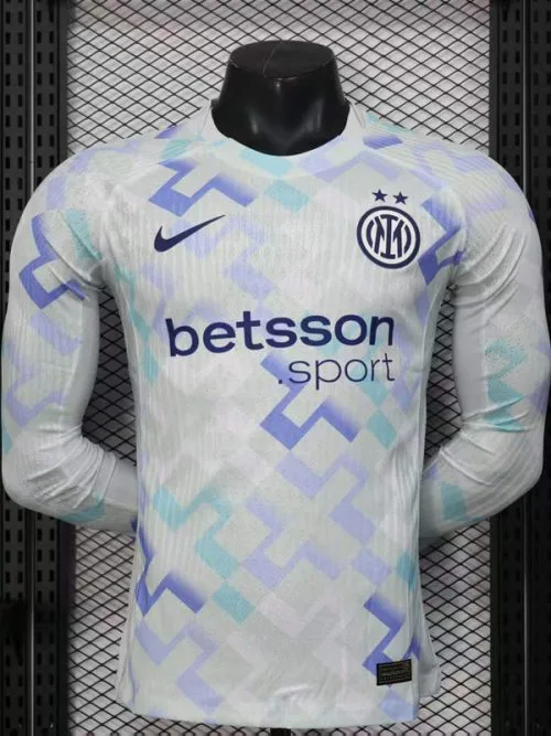 25-26 INT Away Long Sleeve Player Version Soccer Jersey
