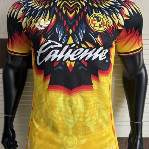 25-26 Club America Yellow Special Edition Player Version Soccer Jersey