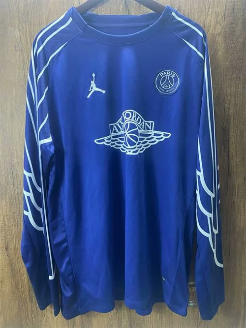 24-25 PSG Fourth Long Sleeve Soccer Jersey *AIR JORDAN