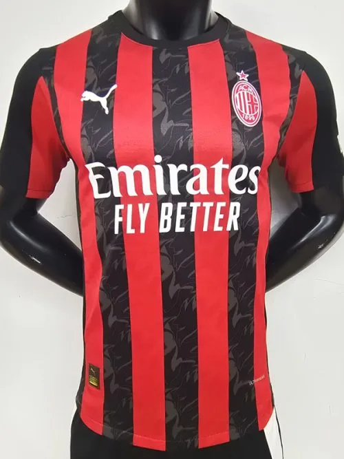 25-26  ACM Home Player Version Soccer Jersey
