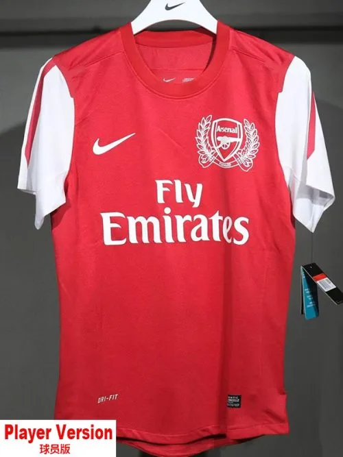 2011-2012 ARS Home Player Version  Retro Soccer Jersey