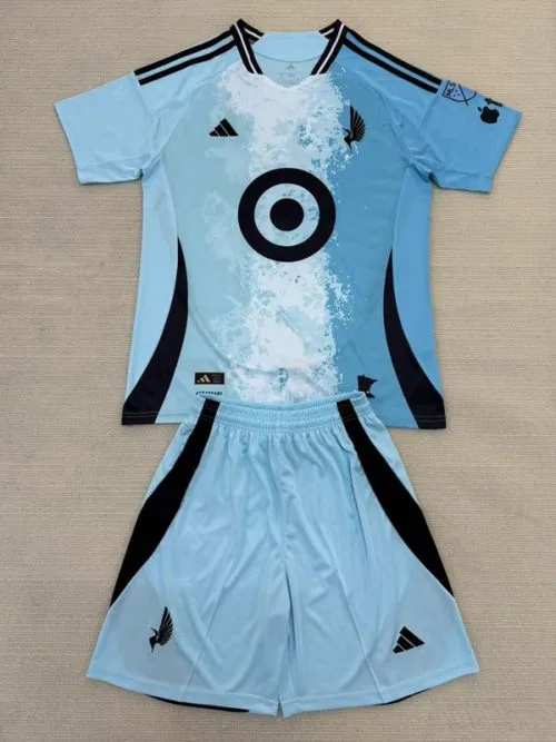 25-26 Minnesota United FC Away Kids Soccer Jersey