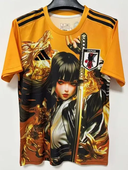 25-26 Japan Pink Orange Special Edition Fans Soccer Jersey