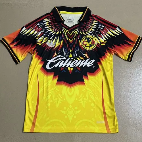 25-26 Club America Yellow Special Edition Fans Soccer Jersey