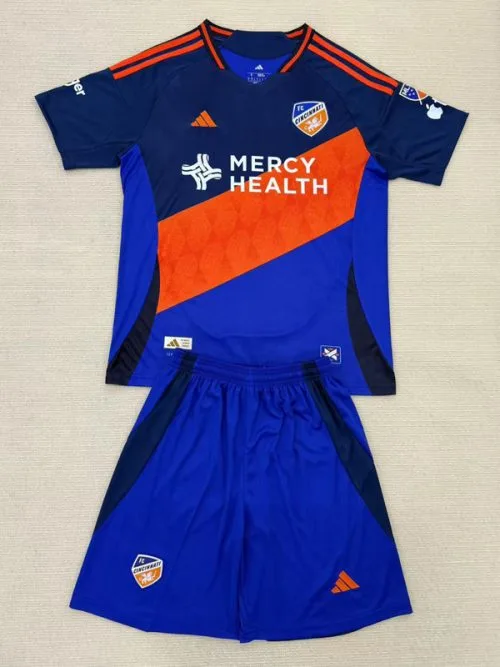 25-26 Cincinnati Home Kids Soccer Jersey